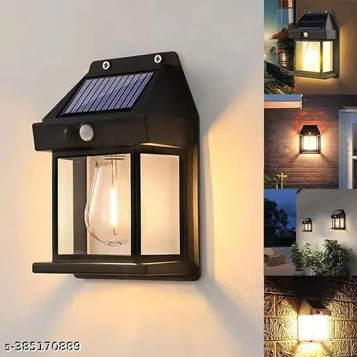 Solar wall light