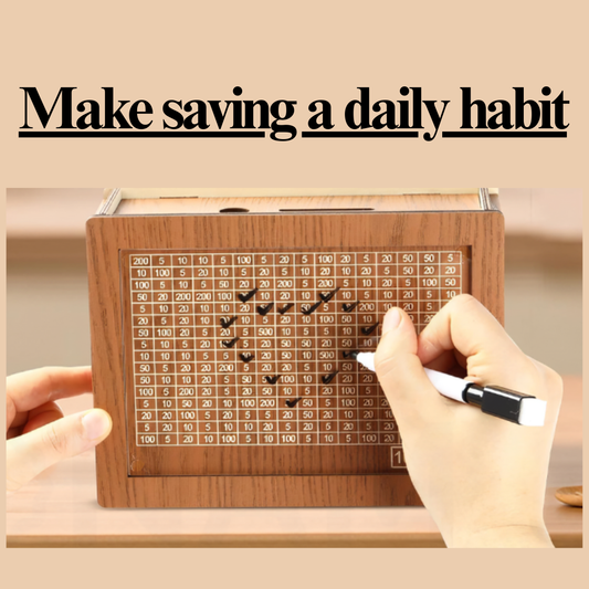 SOLVORA ,Money Saving Box for Adults – 100,000 Piggy Bank | Large Capacity Money Bank for Kids & Adults | Unopenable Cash Saving Box for Challenge Goals