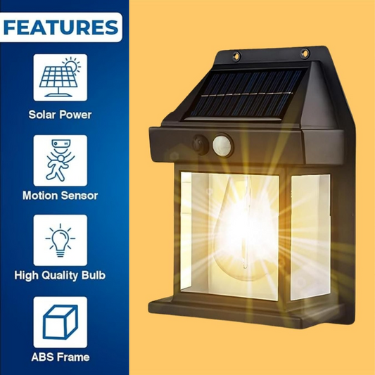 Solar wall light