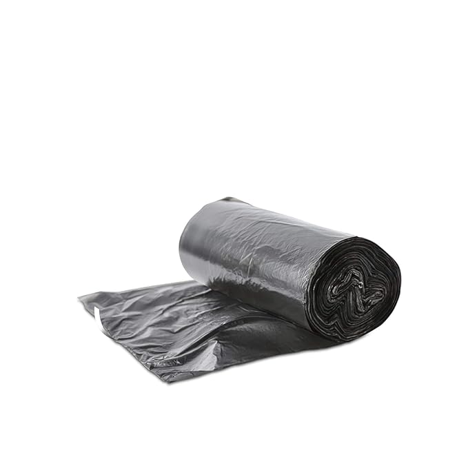 Solvora Garbage Bags – Strong & Leak-Proof Dustbin Bags for Home & Office | Medium | 90 Count | 30 Bags X 3 Rolls | For Wet Waste | Black